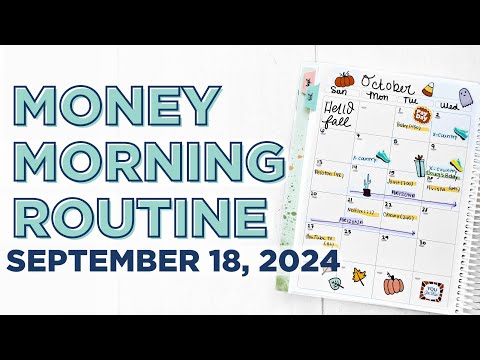 Money Morning Routine | Budget By Paycheck [Video]