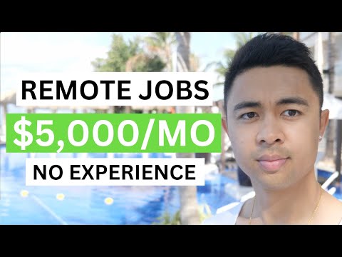 5 Remote Jobs That Are ACTUALLY Always Hiring (No Experience) [Video]