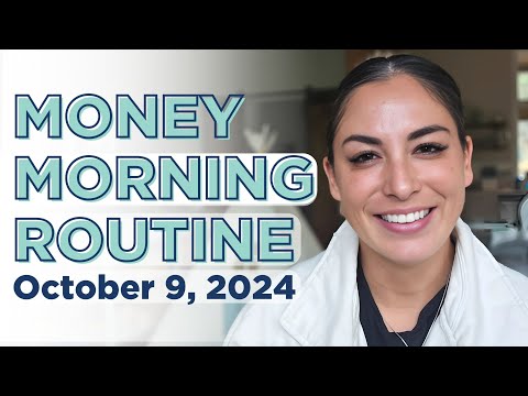 Money Morning Routine | Lashes + Cash Envelope Method [Video]