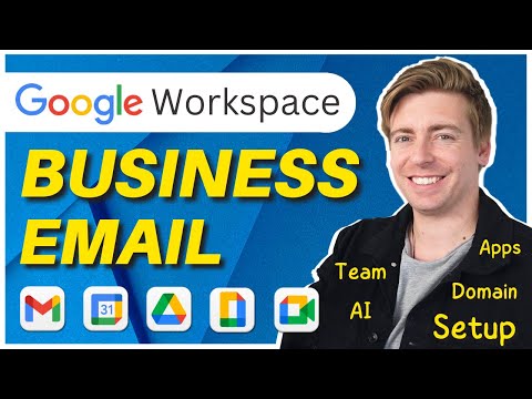 COMPLETE Google Workspace Business Email Tutorial (Business Gmail Setup) 2024 [Video]