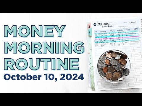 Money Morning Routine | Realistic Budgeting [Video]