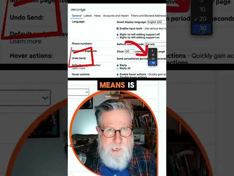 Undo Send in Gmail [Video]