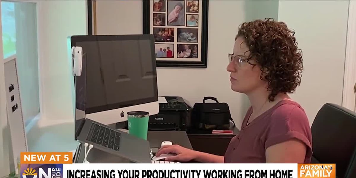 Tips to increase your productivity while working from home [Video]