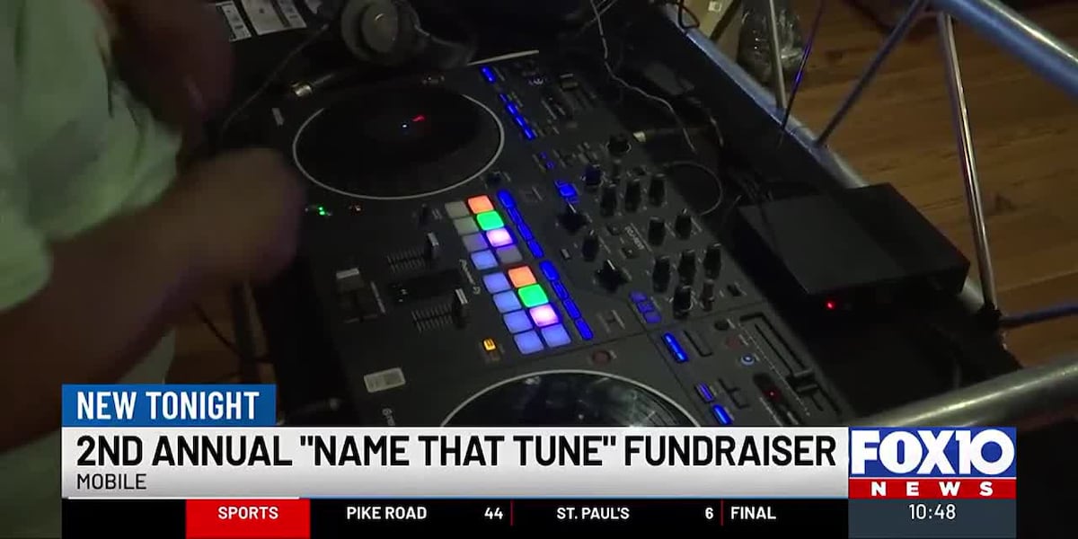 2nd annual Name that Tune fundraiser in downtown Mobile [Video]