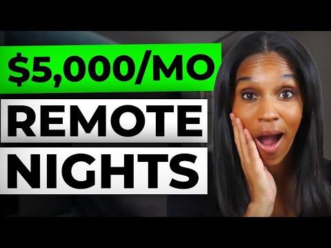 I found the BEST Remote Job You Can Do at Night (Or Anytime) Part 2 [Video]