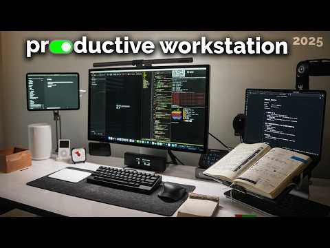 productivity desk setup tour 2025 [Video]