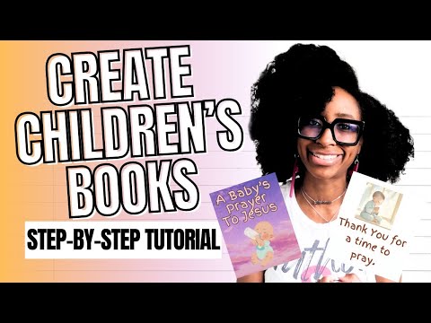 HOW TO MAKE A CHILDREN’S BOOK TO SELL (WITHOUT NEEDING AMAZON KDP) | self-publish a children’s book [Video]